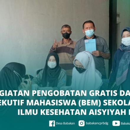 Kegiatan Pengobatan Gratis bersama BEM STIKES Aisyiyah Bandung 